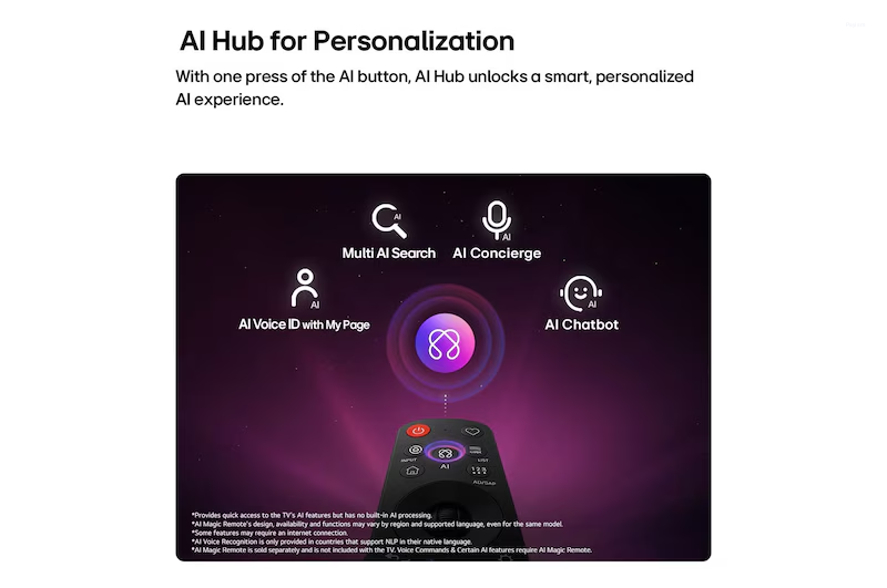 LG 32 Inches HD AI Smart TV with α5 AI Processor Gen9, HDR10 Pro & AI Sound Pro 32LB650BPLA