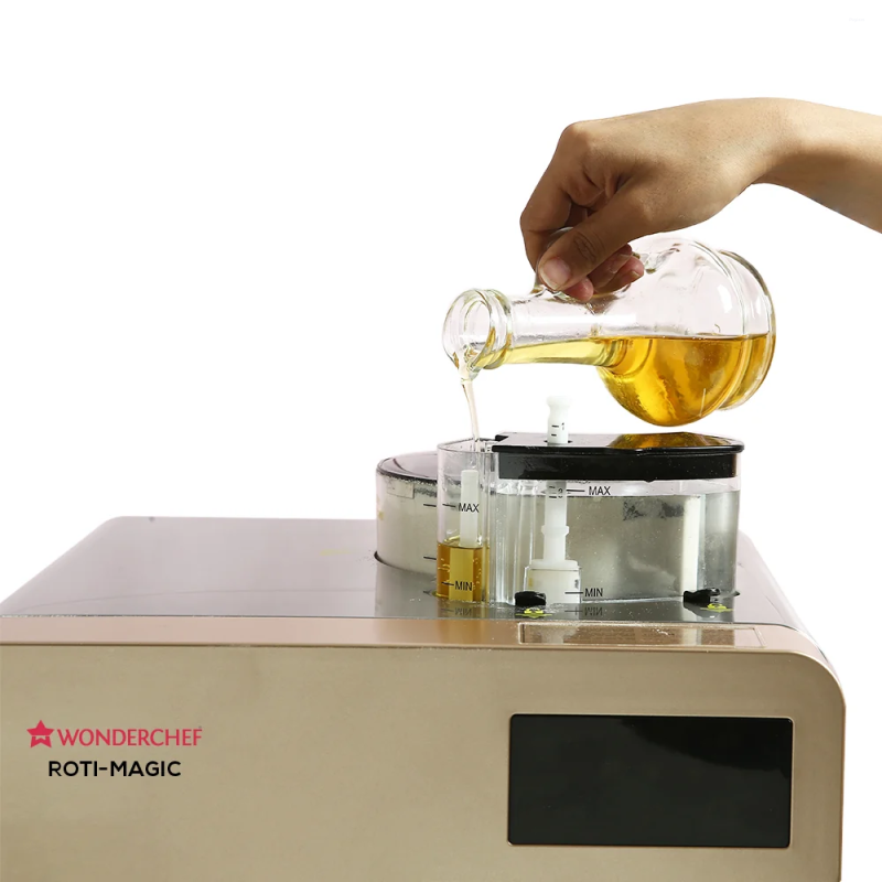 Wonderchef Roti Magic 1900 W Fully Automatic Roti Maker with Automatic Kneading, Rolling & Cooking, Digital Touch Display & Rose Pink