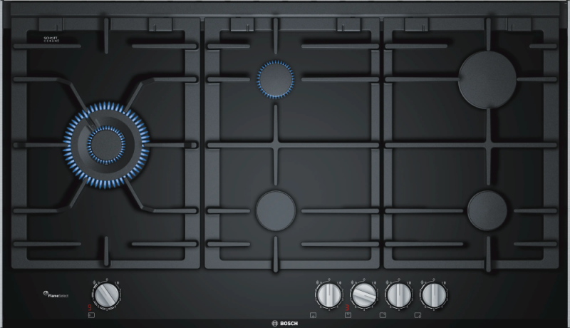 Bosch 90 cm Ceramic Gas Cooktop PRS9A6D70I