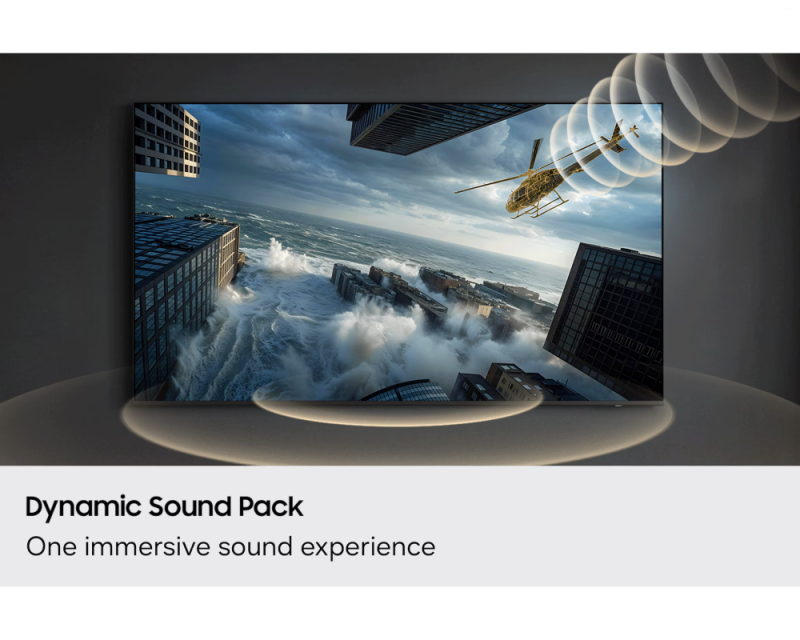 Samsung 43 Inches Mini LED 4K Smart TV with Pure Spectrum Color, Dynamic Sound Pack & 4K Upscaling UA43M71HAULXL