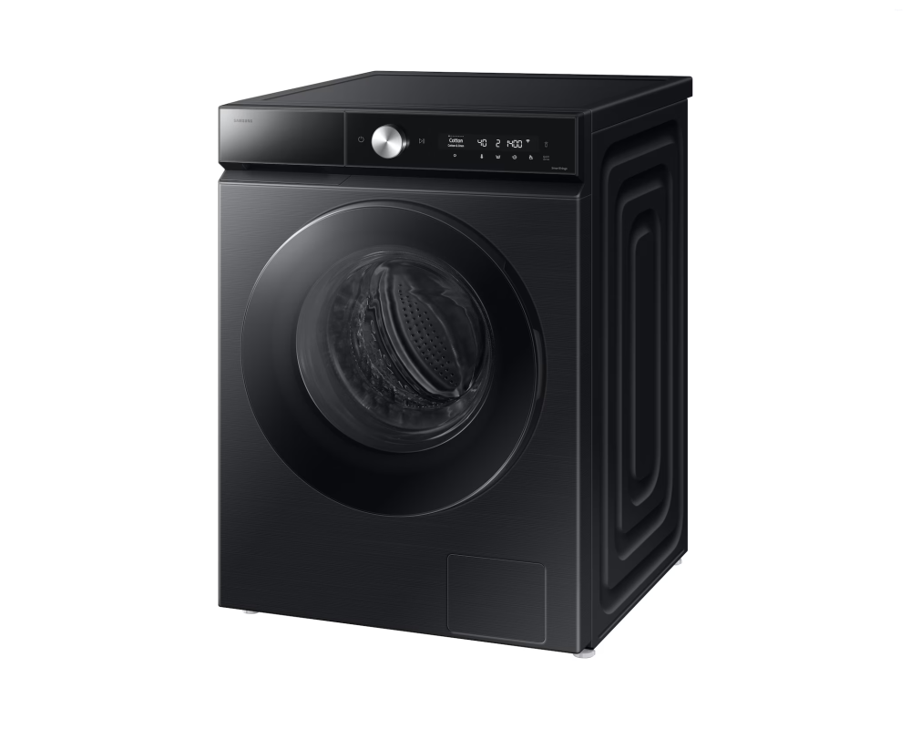 Samsung 12.0 kg Front Load Washing Machine with Bespoke AI & AI Wash, Black (WW12DB8B54GB)