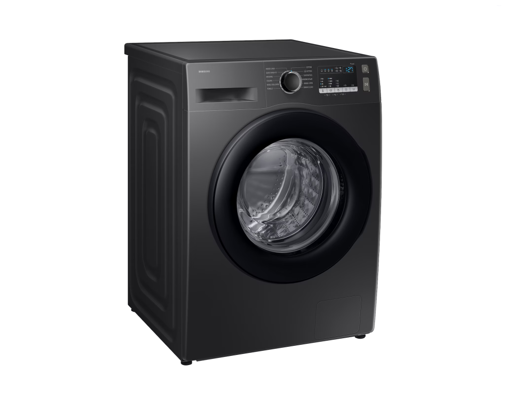 Samsung 9.0 kg Front Load Washing Machine with Hygiene Steam, Black (WW90FG4U04AB)
