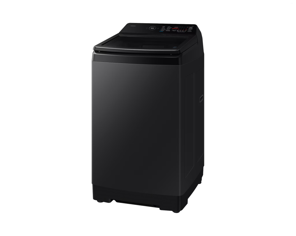 Samsung 10.0 kg Top Load Washing Machine with AI Wash & Heater, Black (WA80F10B3B)