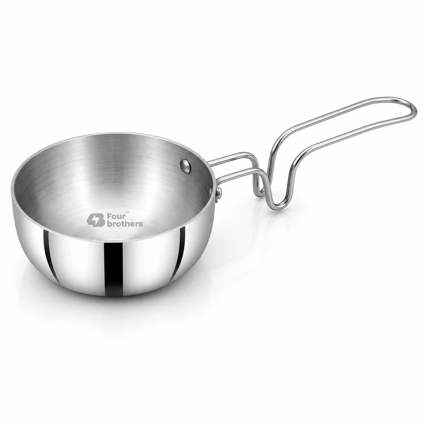 Four Brothers Vagaria Aluminium Tadka Pan 10 cm 4BHV