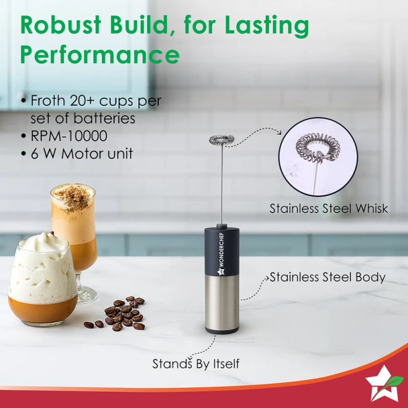 Wonderchef Milk Frother Electric Milk Frother