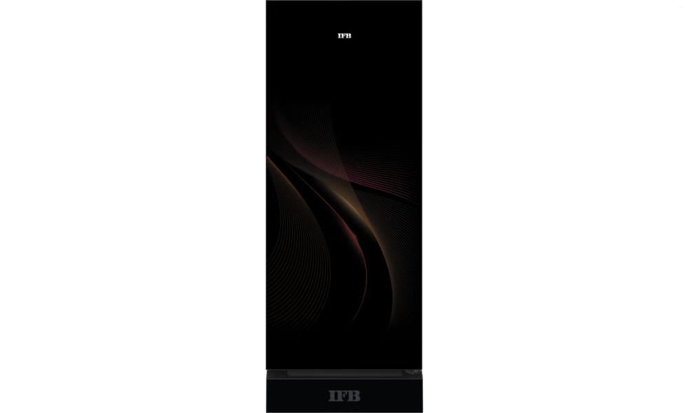 IFB 206 Litres 4 Star Direct Cool Refrigerator with Glass Finish and Inverter Compressor (IFBDC-2324IRGD, Ripple Gold with Glass Pedestal)