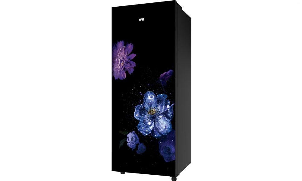 IFB 187 Litres 3 Star Direct Cool Refrigerator with Extra Height (IFBDC-2133FFG, Floral Joy Glass Finish)