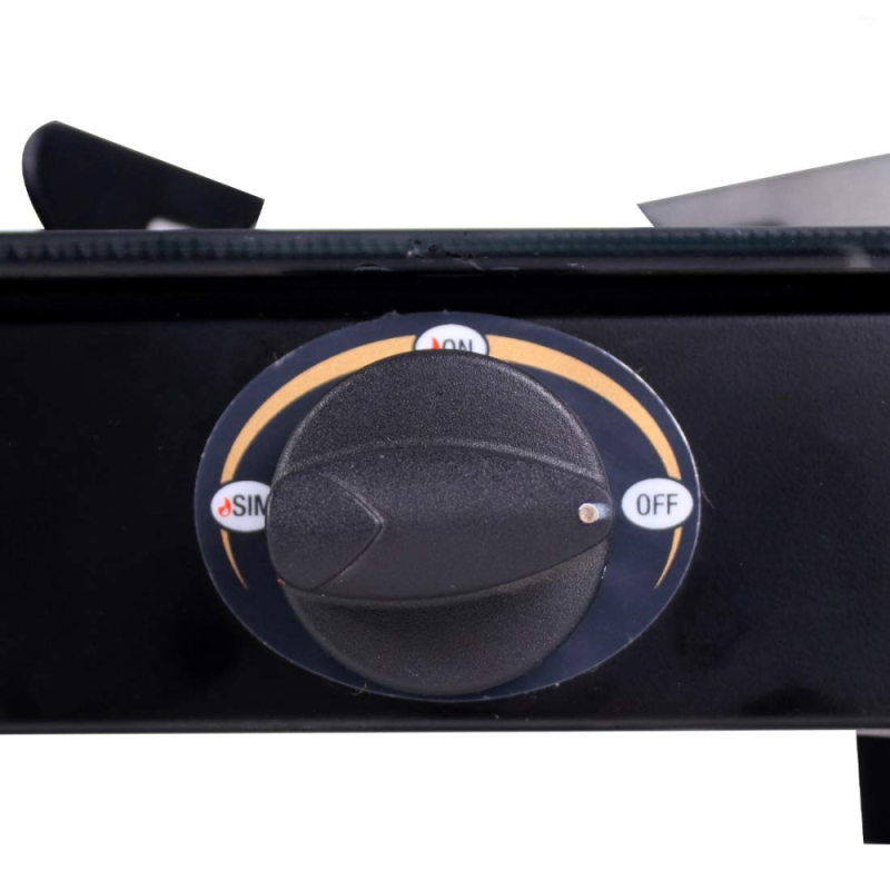 Wonderchef Ultima 2 Burner 6 mm Toughened Glass Cooktop with Brass Burners, Manual Ignition & Stainless Steel Drip Tray