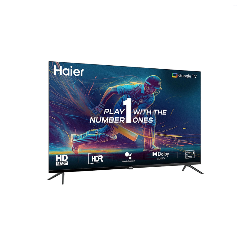 Haier 32 Inch HD Ready Google TV with HDR10, Dolby Audio, MEMC & Google Assistant H32K85FX