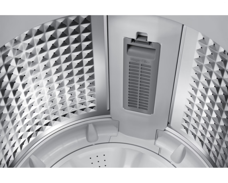 Samsung 7.0 kg Top Load Washing Machine with Ecobubble, Lavender Gray (WA70BG4441YY)