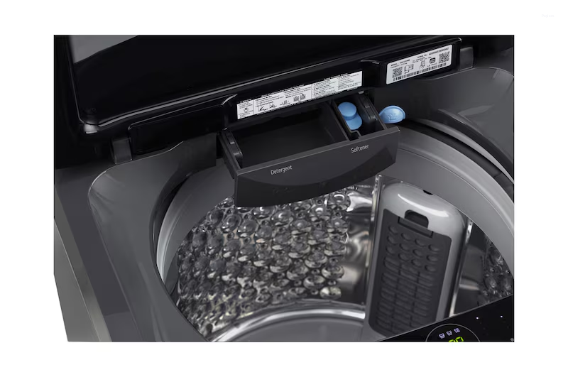 LG 12 Kg 5 Star AI Direct Drive Wi-Fi Fully Automatic Top Load Washing Machine THD12SWM