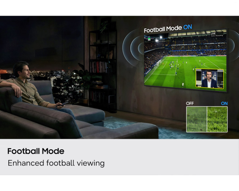 Samsung 75 Inches Crystal 4K UHD Smart TV with Crystal Processor 4K, PurColor & 4K Upscaling UA75UE85AHULXL
