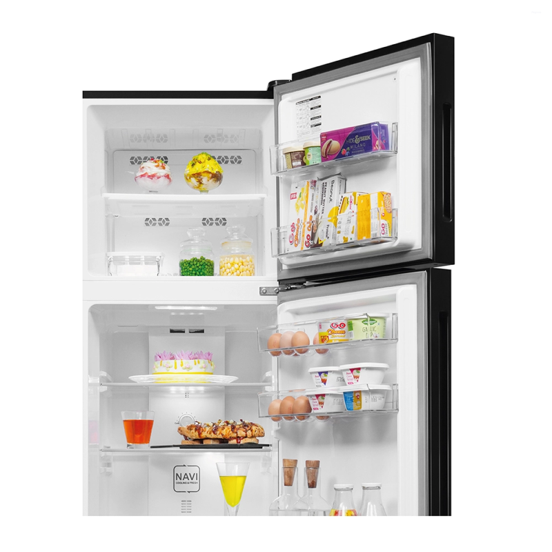 Haier 240 L 2 Star Frost Free Double Door Refrigerator with Turbo Icing, Stabilizer Free Operation, Toughened Glass Shelves & Home Inverter Ready HRF-2902EWGA-P