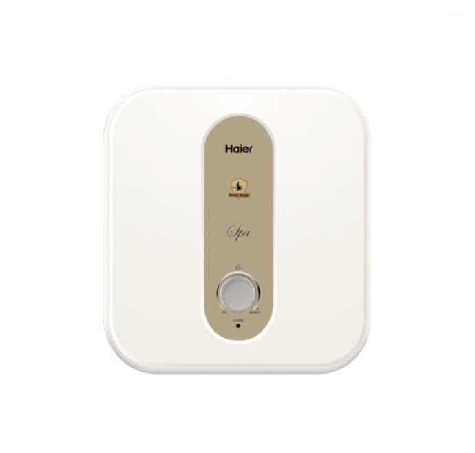 Haier 10 L 5 Star Square Water Heater with Shock Proof, Dual Thermal Protection, BPS & RSC Technology ES10V-S1I