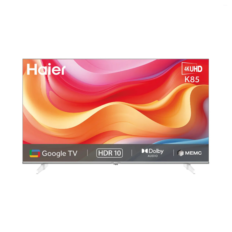 Haier 75 Inch 4K Ultra HD Google TV with HDR10, Dolby Audio, MEMC & Google Assistant H75K85FUX