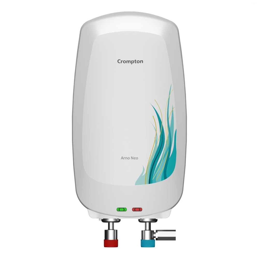 Crompton Arno Neo 3 Litre Instant Water Heater with 3 kW Heating Element, 6 Bar Pressure & 3-Level Safety