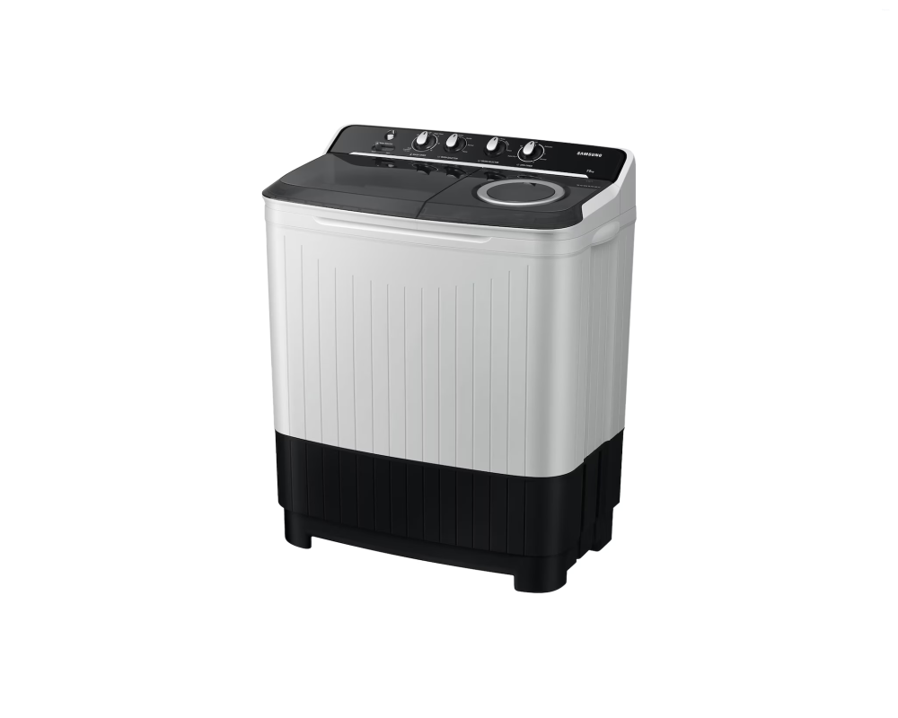Samsung 10.5 kg Semi Automatic Washing Machine with Hexa Storm Pulsator, Gray (WT10C4260GG)