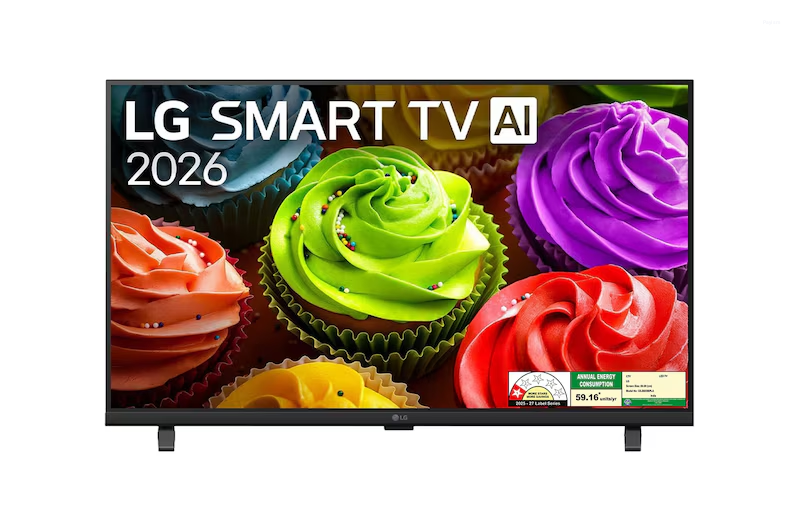 LG 32 Inches HD AI Smart TV with α5 AI Processor Gen9, HDR10 Pro & AI Sound Pro 32LB650BPLA