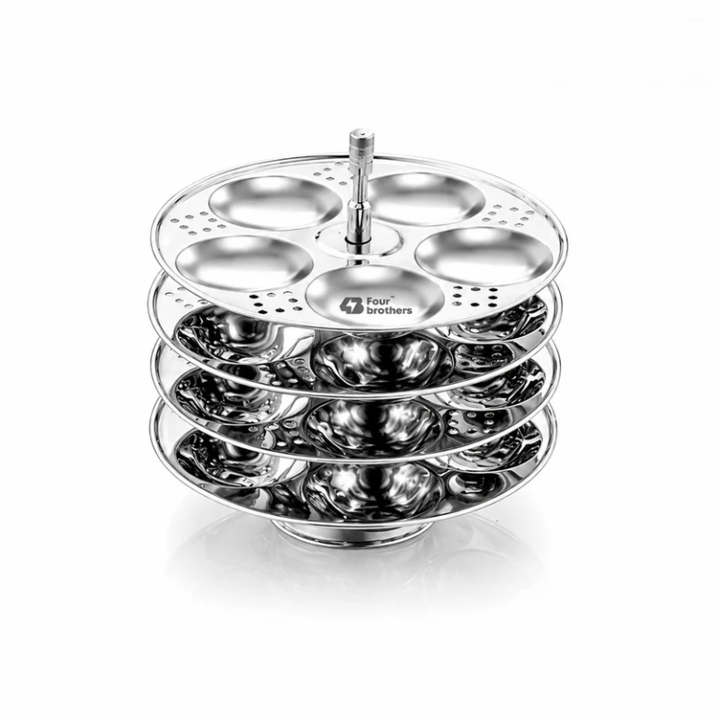 Four Brothers Mini Magic Idly Set 4 Plates 4BMMIS
