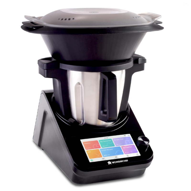Wonderchef Chef Magic K7 4.7 L Kitchen Robot 1800 W with 15+ Cooking Modes, Built-in Weighing Scale, Wi-Fi & Mobile App