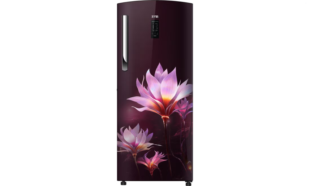 IFB AI-MAGIC Smart 206 L 3 Star Direct Cool Refrigerator, Flower Pattern, PARADISE DREAM RED, Inverter Compressor 2026