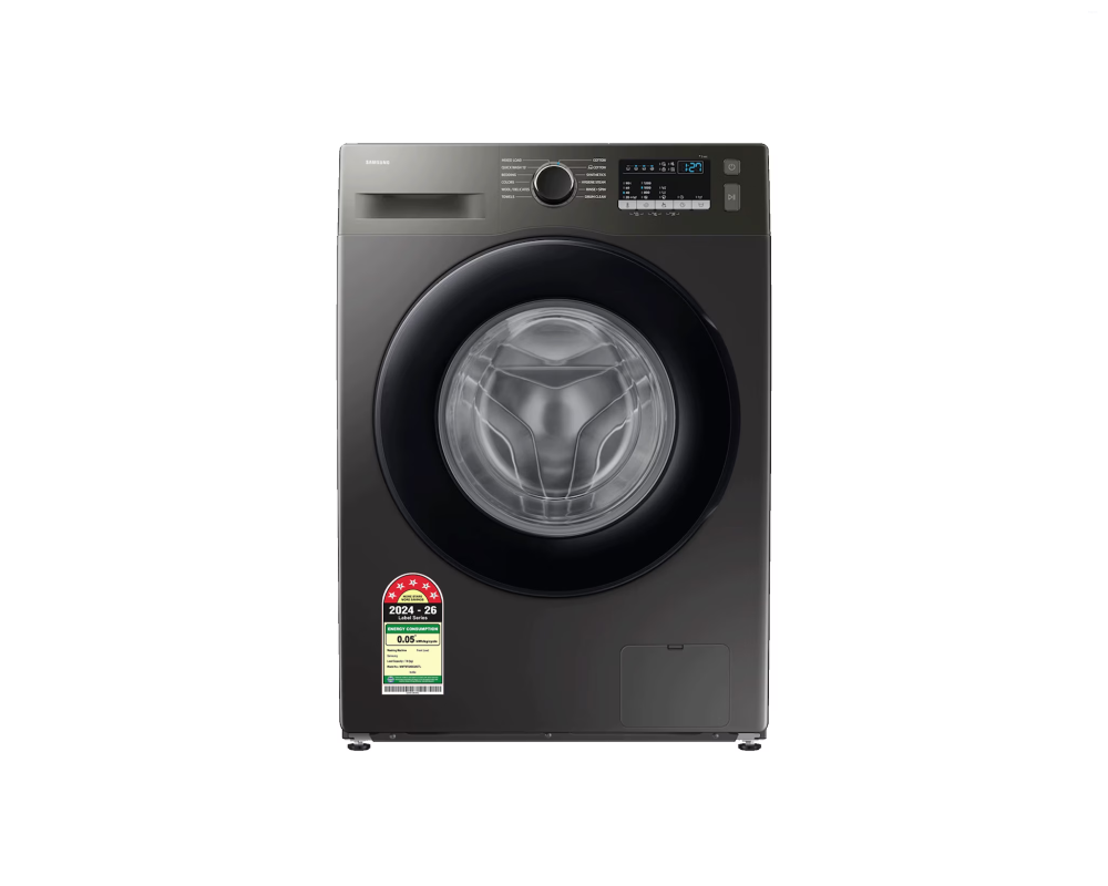 Samsung 7.0 kg Front Load Washing Machine with Diamond Drum, Refined Inox (WW70FG4S02AX)