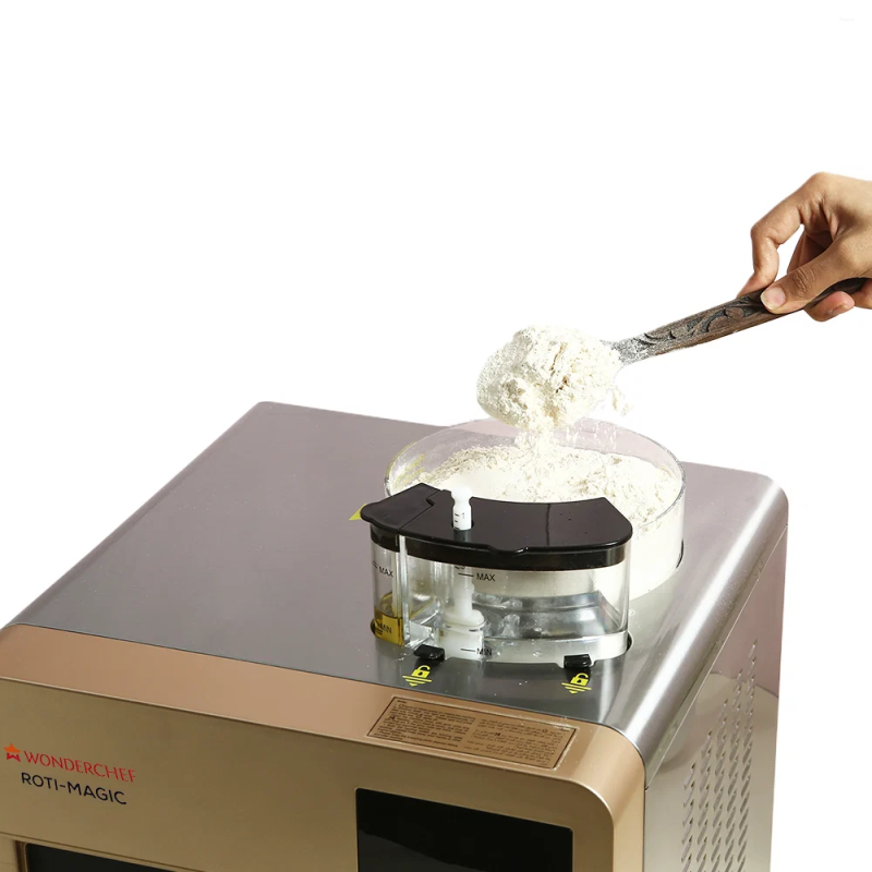 Wonderchef Roti Magic 1900 W Fully Automatic Roti Maker with Automatic Kneading, Rolling & Cooking, Digital Touch Display & Rose Pink