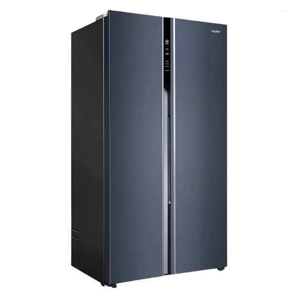 Haier 596 L 3 Star Side-by-Side Frost Free Convertible Refrigerator with 100% Convertible Fridge Space, Expert Inverter & Deo Fresh Technology HES-690GK