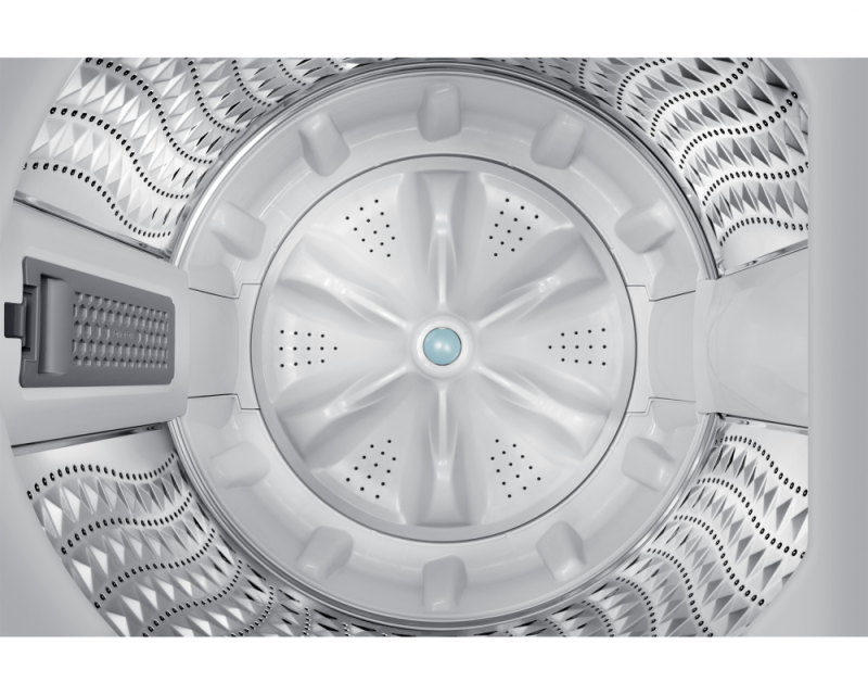Samsung 10.0 kg Top Load Washing Machine with AI Wash & EcoBubble, Deep Charcoal (WA80F10E2C)