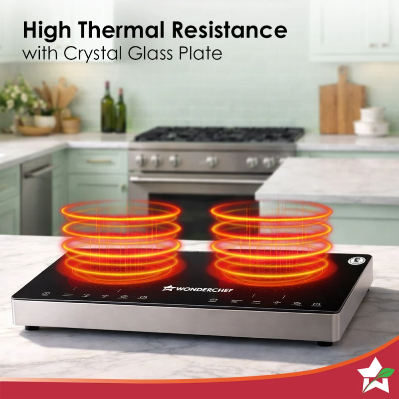 Wonderchef Evita Duo Infrared SS Frame Infrared Hot Plate