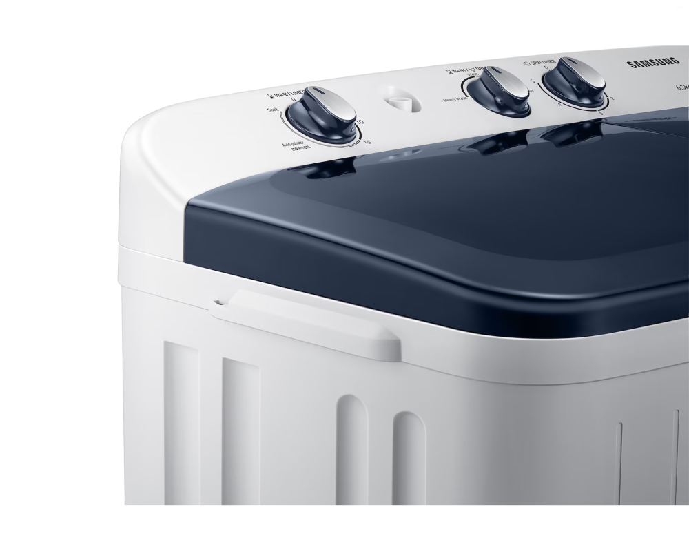 Samsung 6.5 kg Semi Automatic Washing Machine with 5 Star Energy Rating & Air Turbo Drying System (WT65R2200LL)