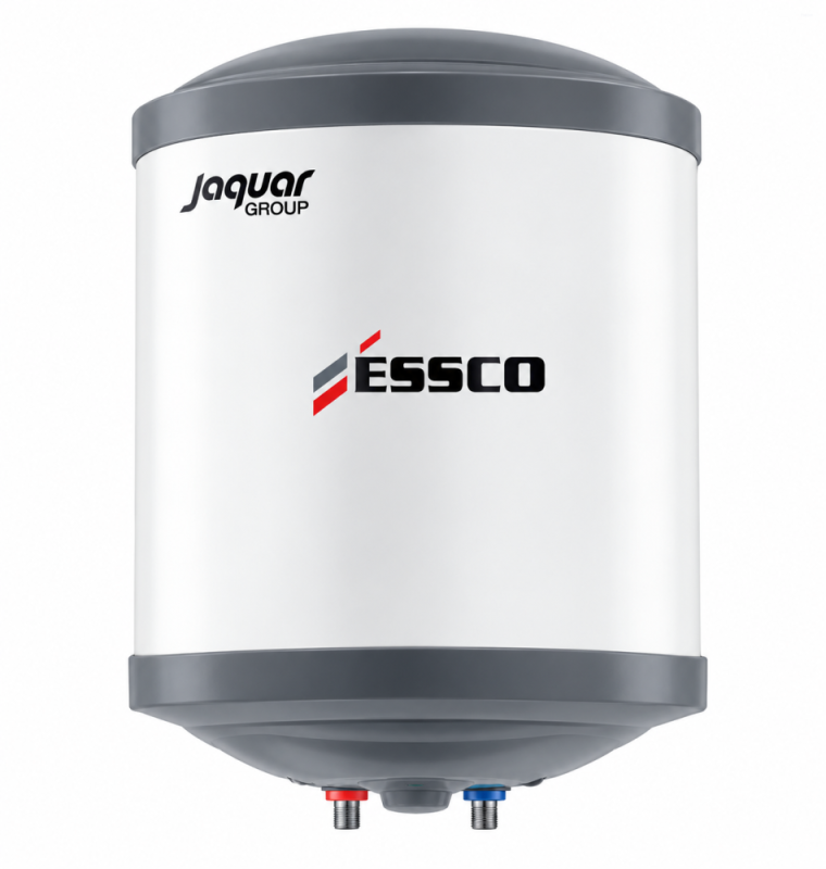 ESSCO Ultra PP 15 Litre 5 Star Vertical Storage Water Heater, 2KW, PP Body & Incoloy Heating Element, ULT-ESS-VL015
