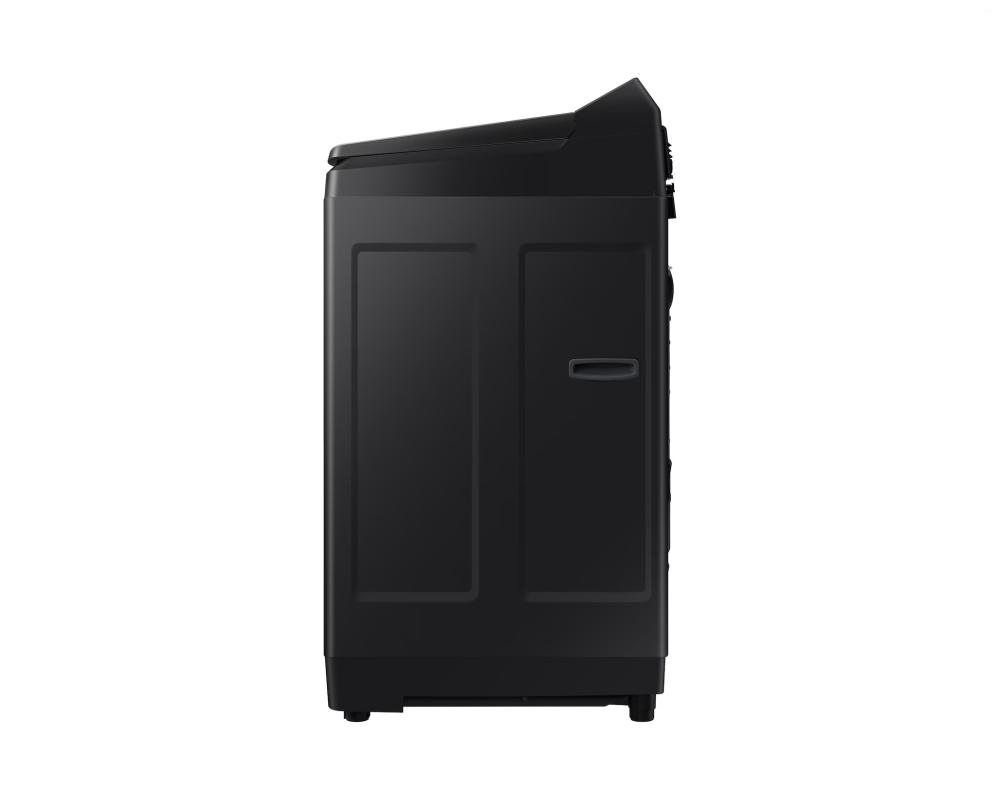 Samsung 8.0 kg Top Load Washing Machine with AI Wash & Super Speed, Black Caviar (WA80F08S2B)