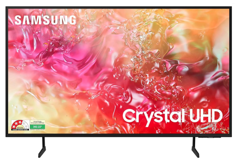 Samsung 75 Inches Crystal UHD DU7660 4K Smart TV with PurColor, 4K Upscaling & Motion Xcelerator UA75DU7660KXXL