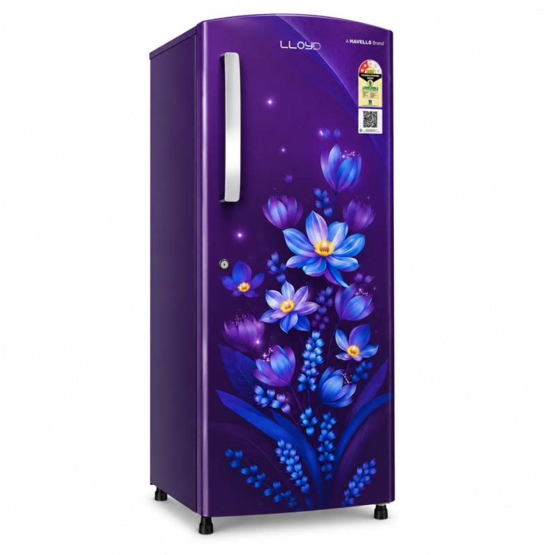 Lloyd GLDC272ST2GC 240 L 2 Star Direct Cool Single Door Refrigerator with Fast Ice Making & Bactshield