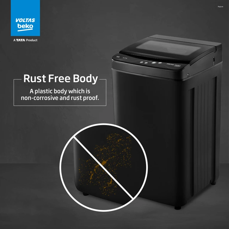 Voltas Beko 6.5 kg Fully Automatic Top Load Washing Machine Voltas Beko 6.5 kg Fully Automatic Top Load Washing Machine (WTL6504UEA)