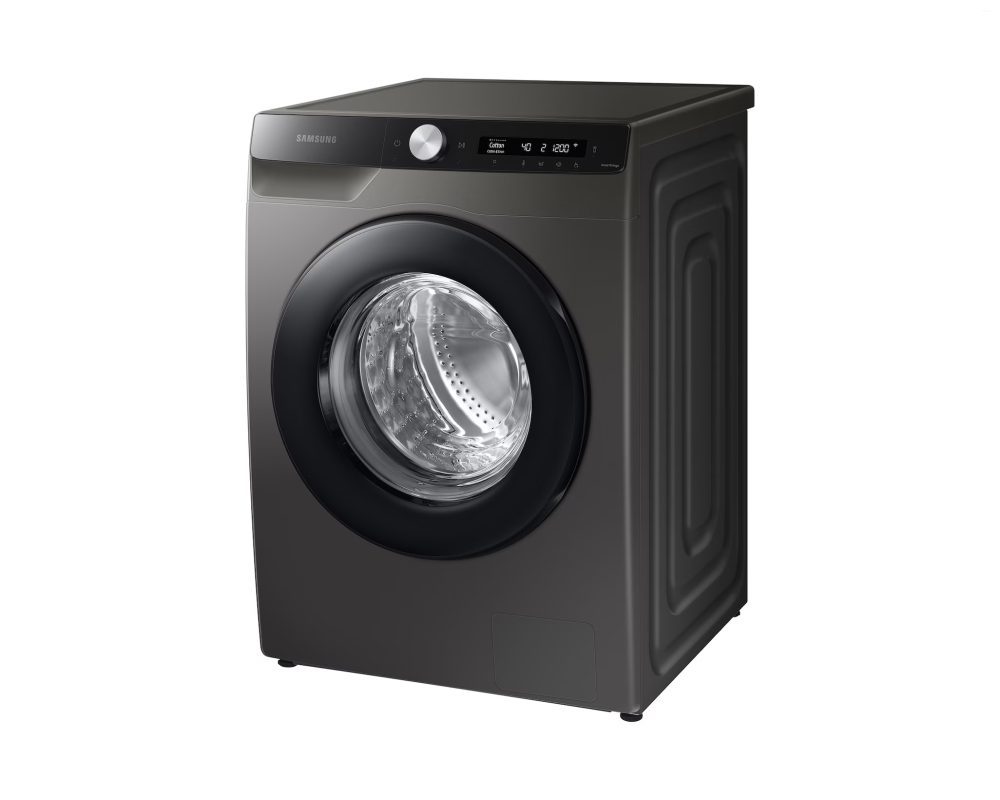 Samsung 8.0 kg AI Ecobubble Front Load Washing Machine with SmartThings & Wi-Fi, Dark Gray (WW80T504DAX)