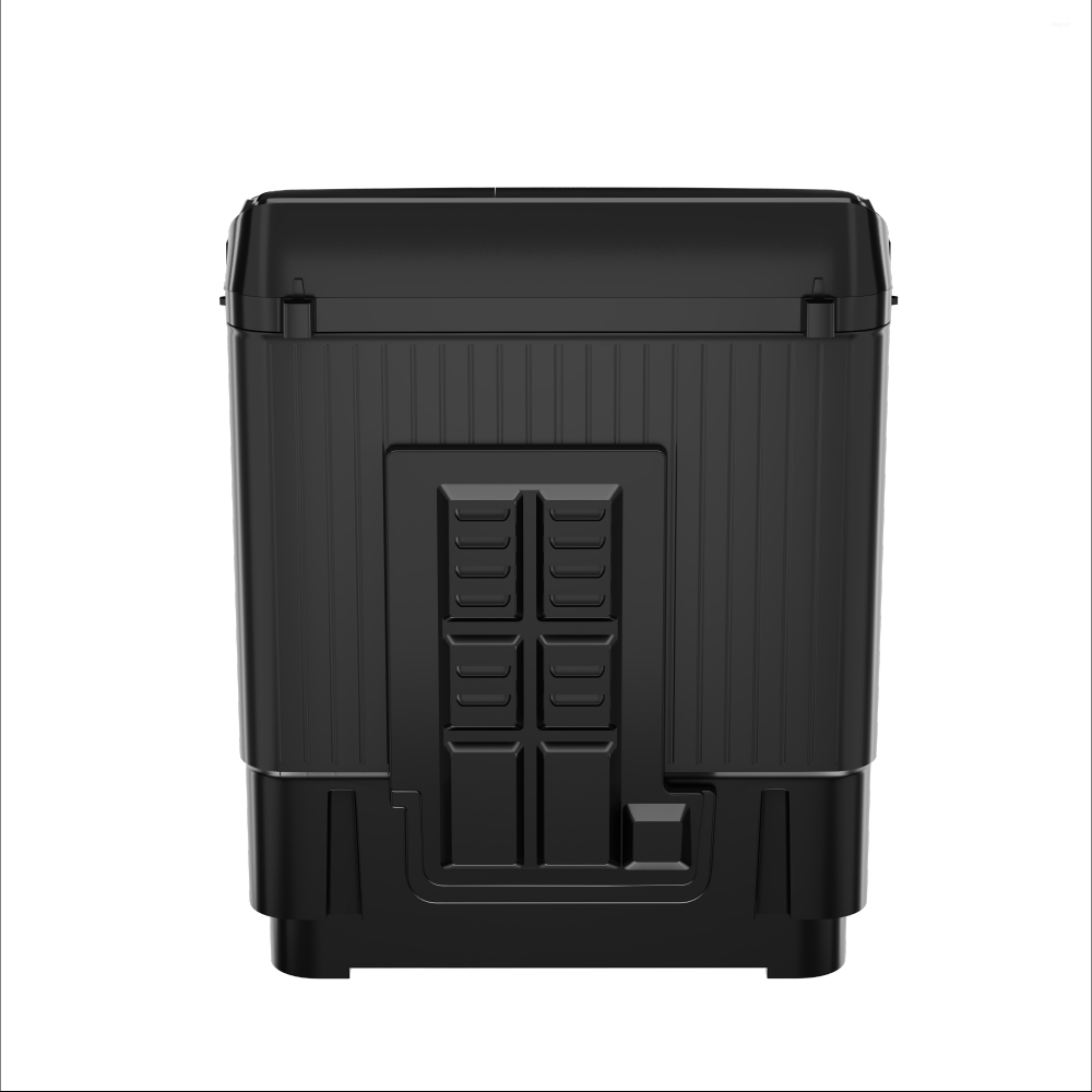 Haier 10 Kg Semi Automatic Top Load Washing Machine with Magic Filter, Spray Rinse & Oxyi Dry HTW100-196BK