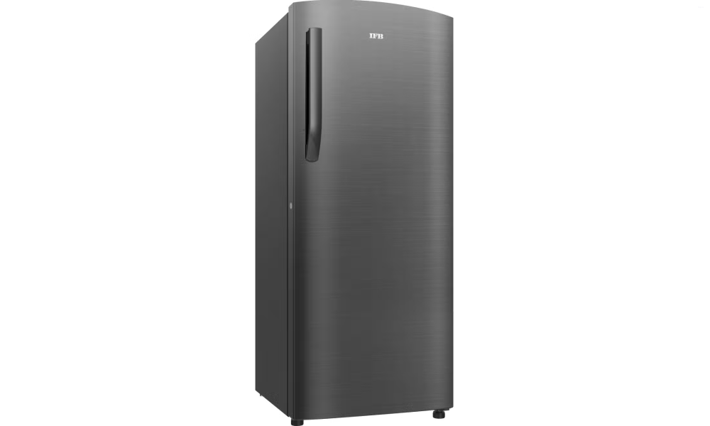 IFB 197 Litres 5 Star Direct Cool Refrigerator with Steel Finish and Inverter Compressor (IFBDC-2235IKS, Metal Black Steel Finish)