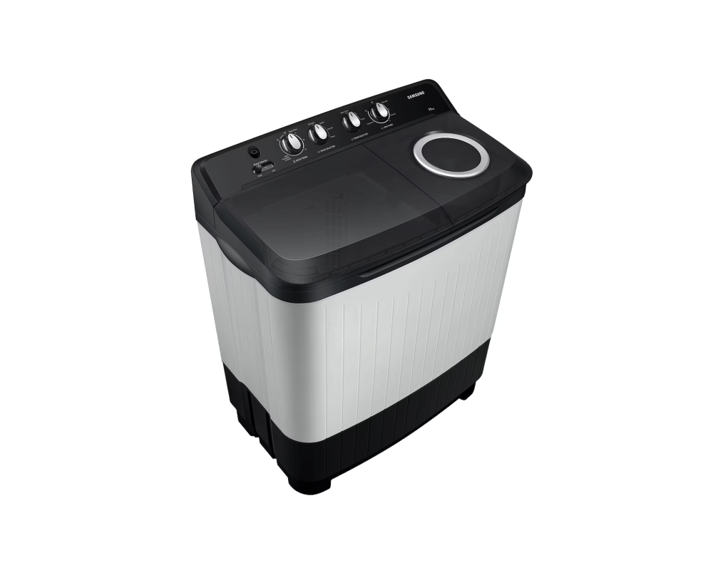 Samsung 10.5 kg Semi Automatic Washing Machine with Hexa Storm Pulsator, Gray (WT10C4260GG)
