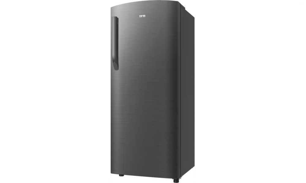 IFB 197 Litres 5 Star Direct Cool Refrigerator with Steel Finish and Inverter Compressor (IFBDC-2235IKS, Metal Black Steel Finish)