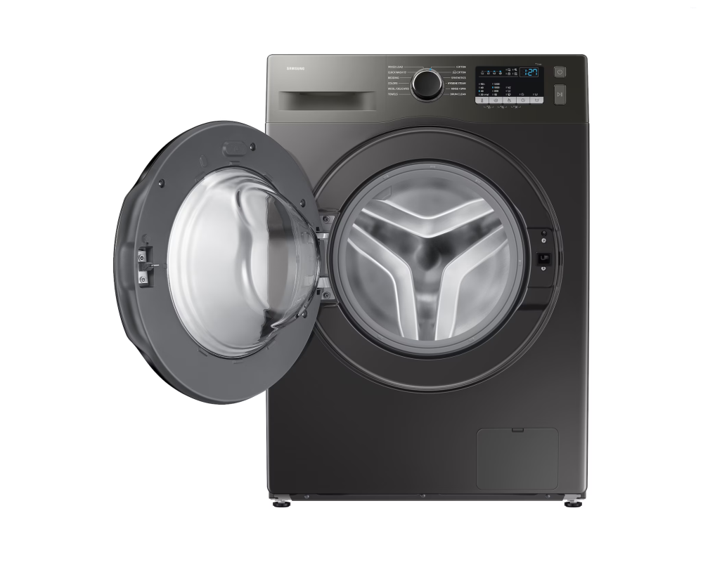 Samsung 7.0 kg Front Load Washing Machine with Diamond Drum, Refined Inox (WW70FG4S02AX)