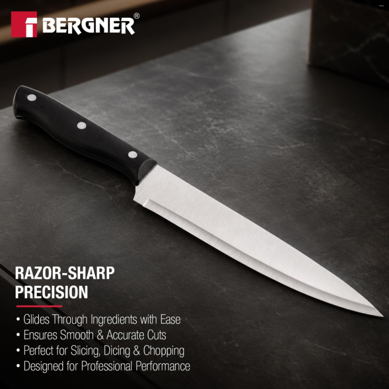 Bergner Argent Knife Chef Knife 20cm (8") Stainless Steel BG-41222-MM