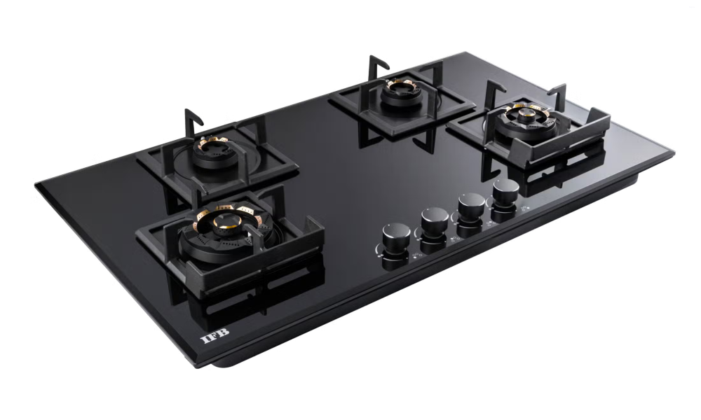 IFB 4 Burners Hybrid Hob with 3D Brass Burners