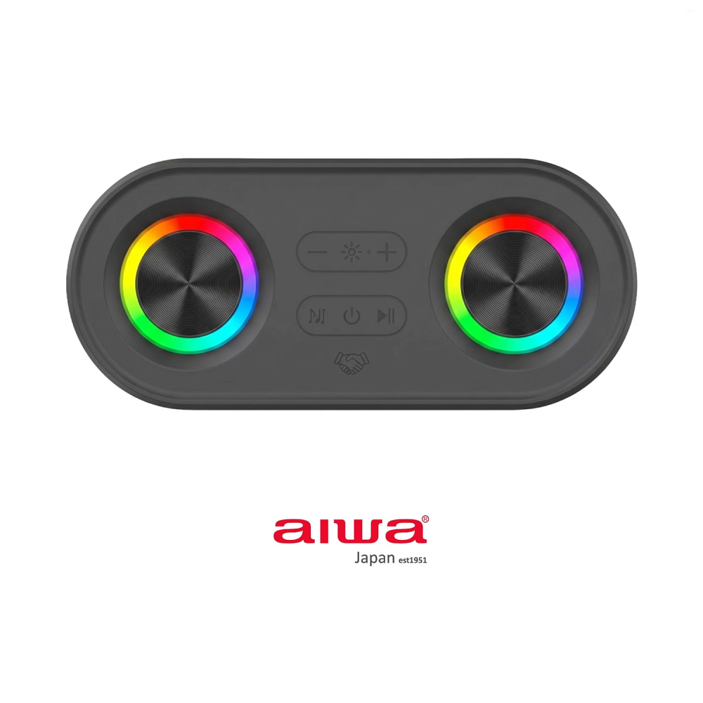 Aiwa Nano Blast Wireless Bluetooth Speaker with USB, TF Card, FM Radio & AUX Input AW-SSB140