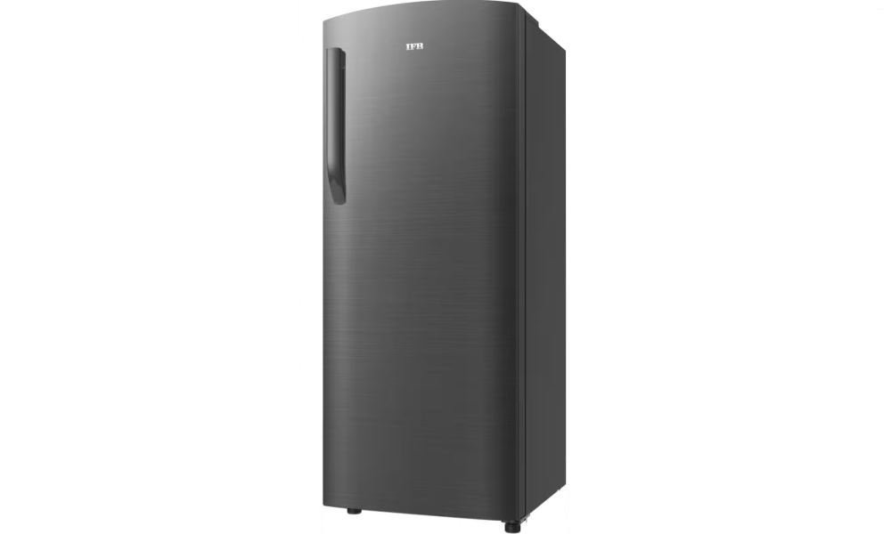 IFB 206 Litres 4 Star Direct Cool Refrigerator with Steel Finish and Inverter Compressor (IFBDC-2324IKS, Metal Black Steel Finish)