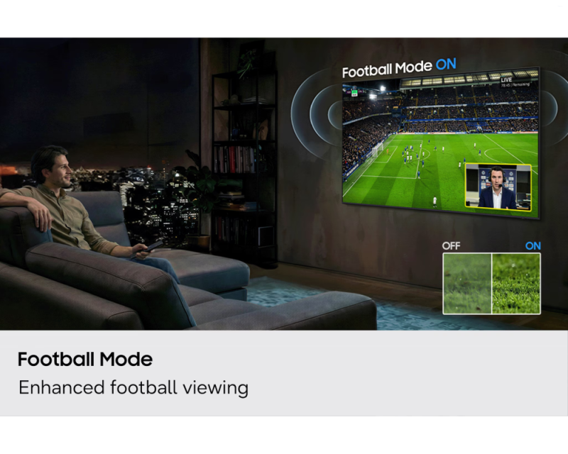 Samsung 50 Inches Crystal 4K UHD Smart TV with Vision AI Companion, Crystal Processor 4K & Dynamic Sound Pack UA50UE83AHULXL