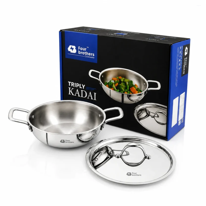 Four Brothers Triply Kadai 22 cm / 2.0 L 4BTPIK