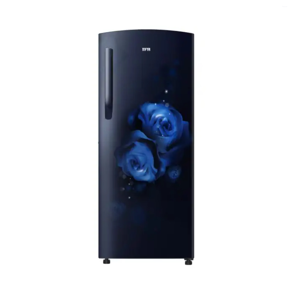 IFB Advance-Cool 206 L 4 Star Direct Cool Refrigerator, Flower Pattern, Sweet Valentine Blue, Inverter Compressor 2025