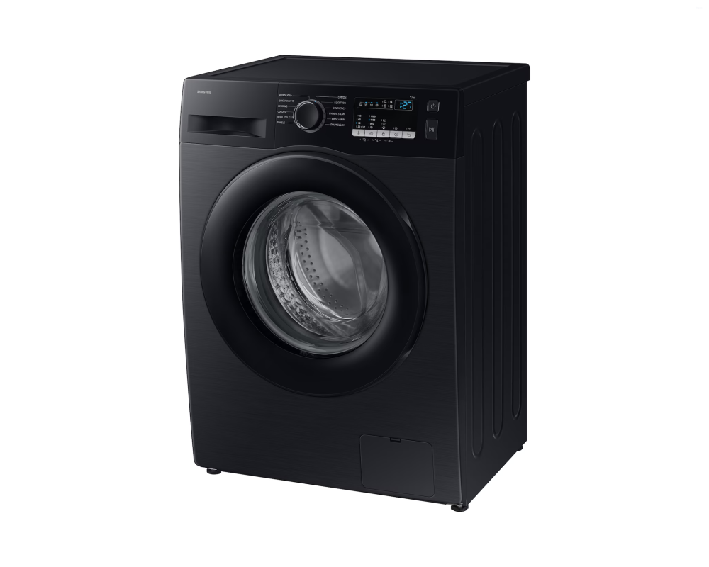 Samsung 7.0 kg Front Load Washing Machine with Diamond Drum, Black (WW70FG4S02AB)